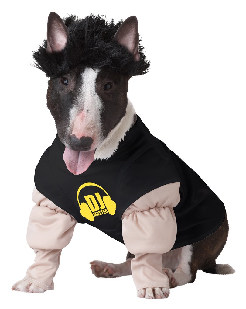 California Costumes DJ Master Dog Costume for Small Dogs - Fun Pet Costume for Halloween Parties & Dress-Up Play