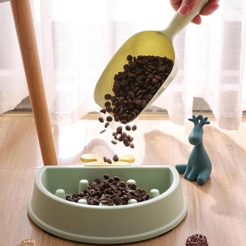 PSK PET MART Slow Feeder Dog Bowl - Anti-Choking, Anti-Slip Pet Food Dish with Fun Jungle & Fruit Designs - Perfect for Puppies, Small & Large Dogs During Mealtime or Training Sessions