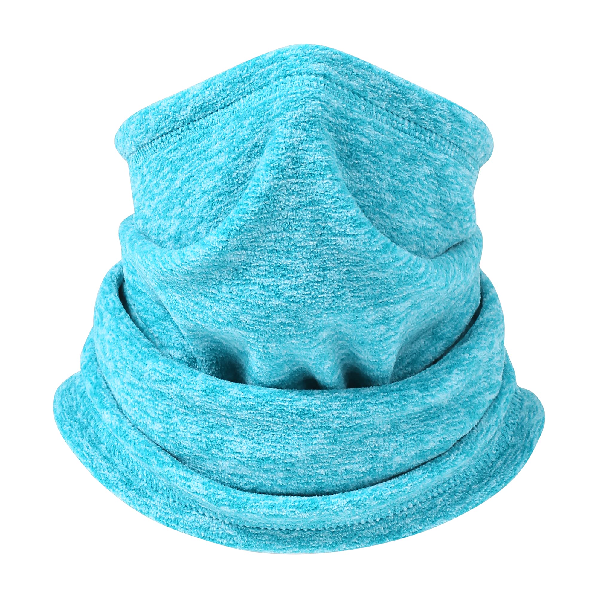 Winter Thermal Neck Warmer & Face Scarf - Cold Weather Balaclava for Skiing, Snowboarding & Outdoor Activities - Windproof Fleece Lined Neck Gaiter & Ski Mask for Men Women