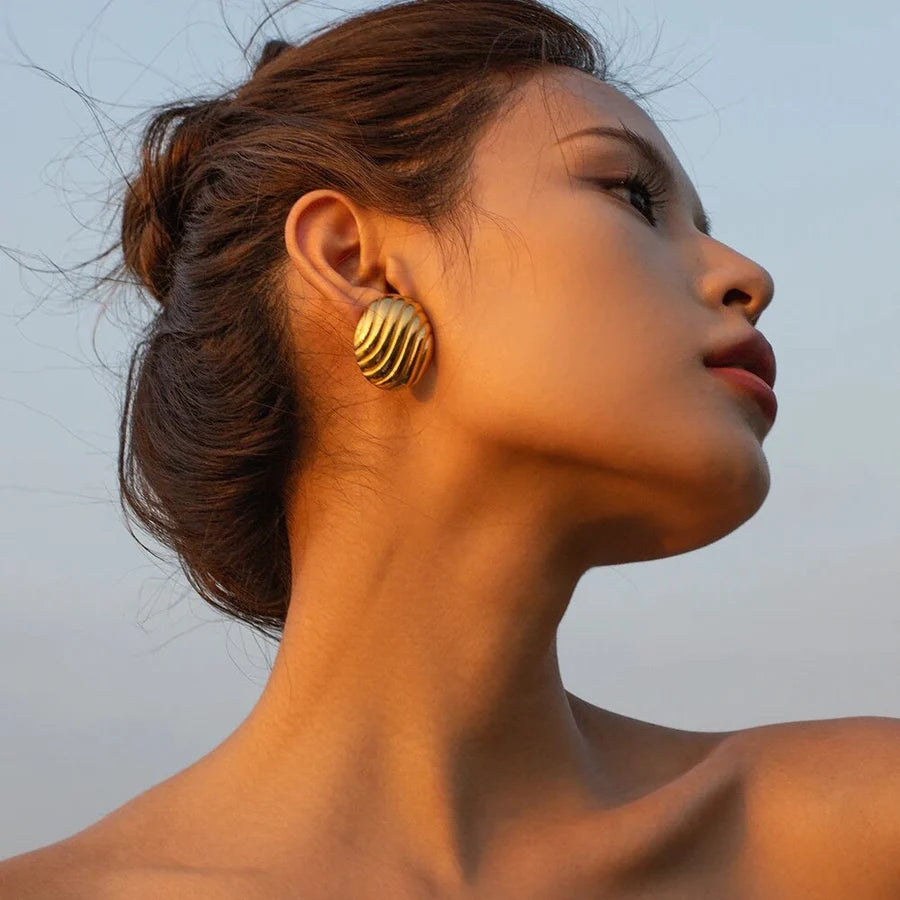 Annabel Gold Earrings for Women - Elegant Dangle Earrings for Party, Wedding & Everyday Wear
