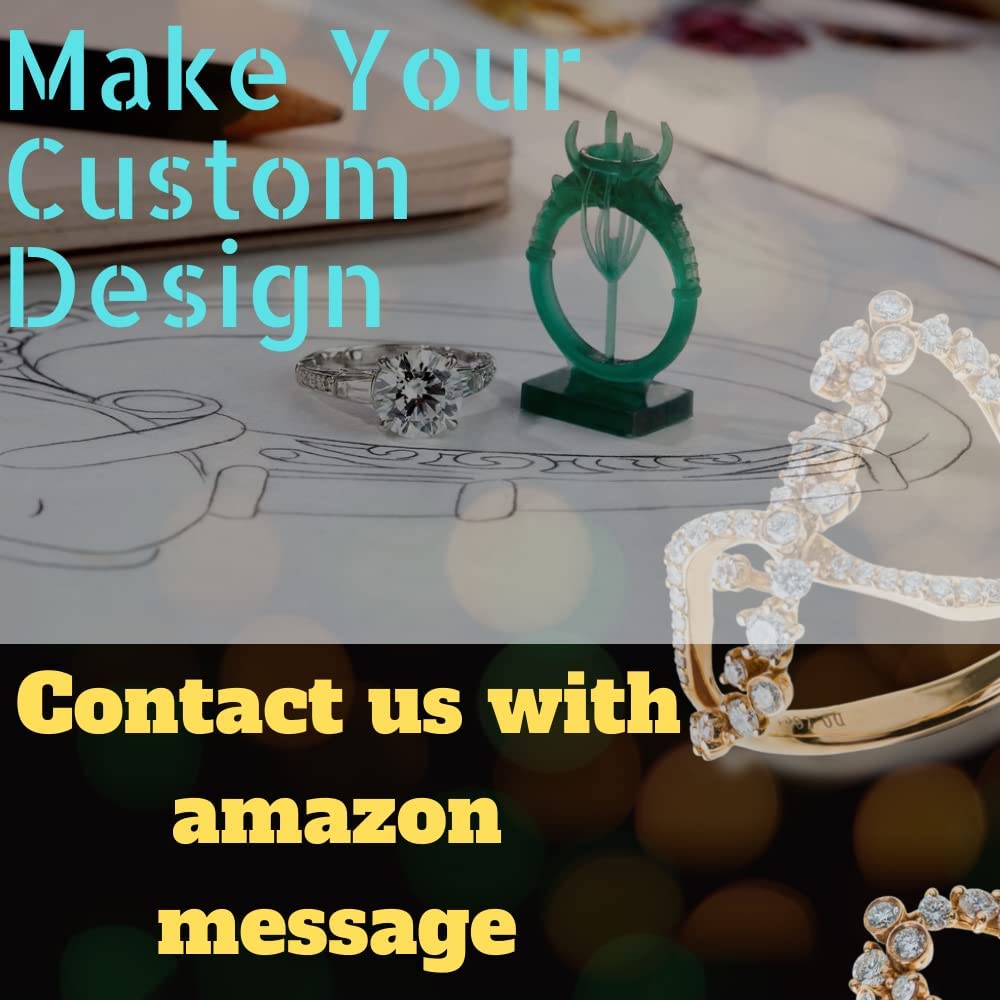 Custom Graduation Class Ring for Men & Women - 14K Gold Finish & Sterling Silver Stackable Band - High School, University, Wedding Ring - Handmade with Gift Box | Perfect for Graduation Gifts, Anniversaries & Special Occasions