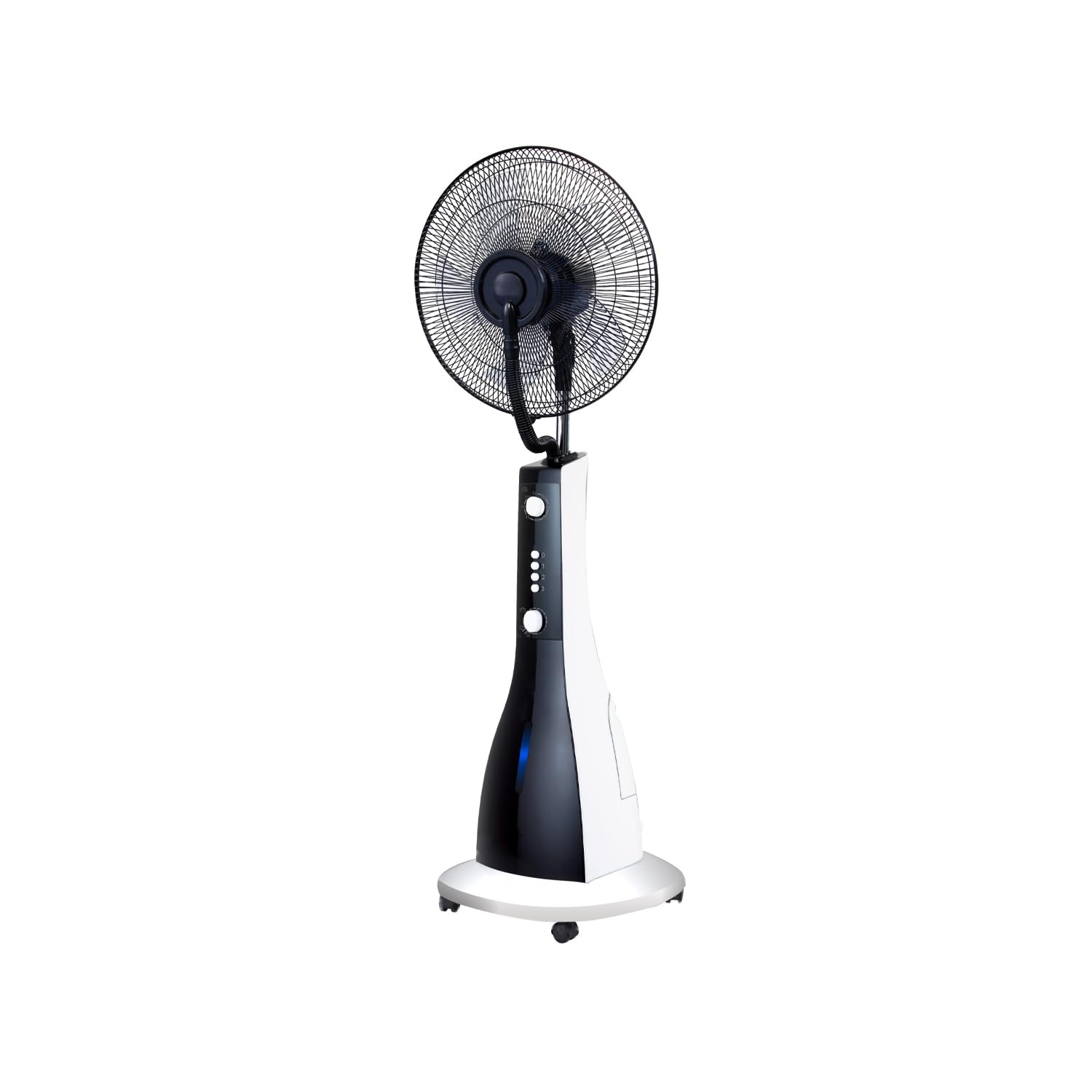 Wintem BAKU 40cm Air Circulator with Humidifier - 3 Speed Settings, 2 Hour Timer, 3L Water Tank, Copper Motor, Horizontal Oscillation for Bedroom, Office & Home Cooling