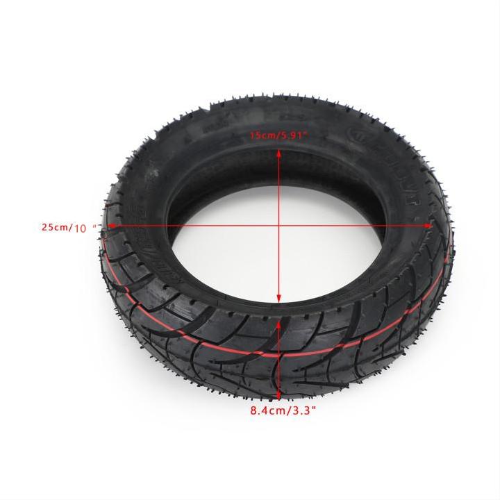 10x3.0 80/65 6 Electric Scooter Tires with Inner Tube - Compatible with Zero, Dualtron, KuGoo M4 - Perfect for Commuting, Off-Roading & Urban Adventures