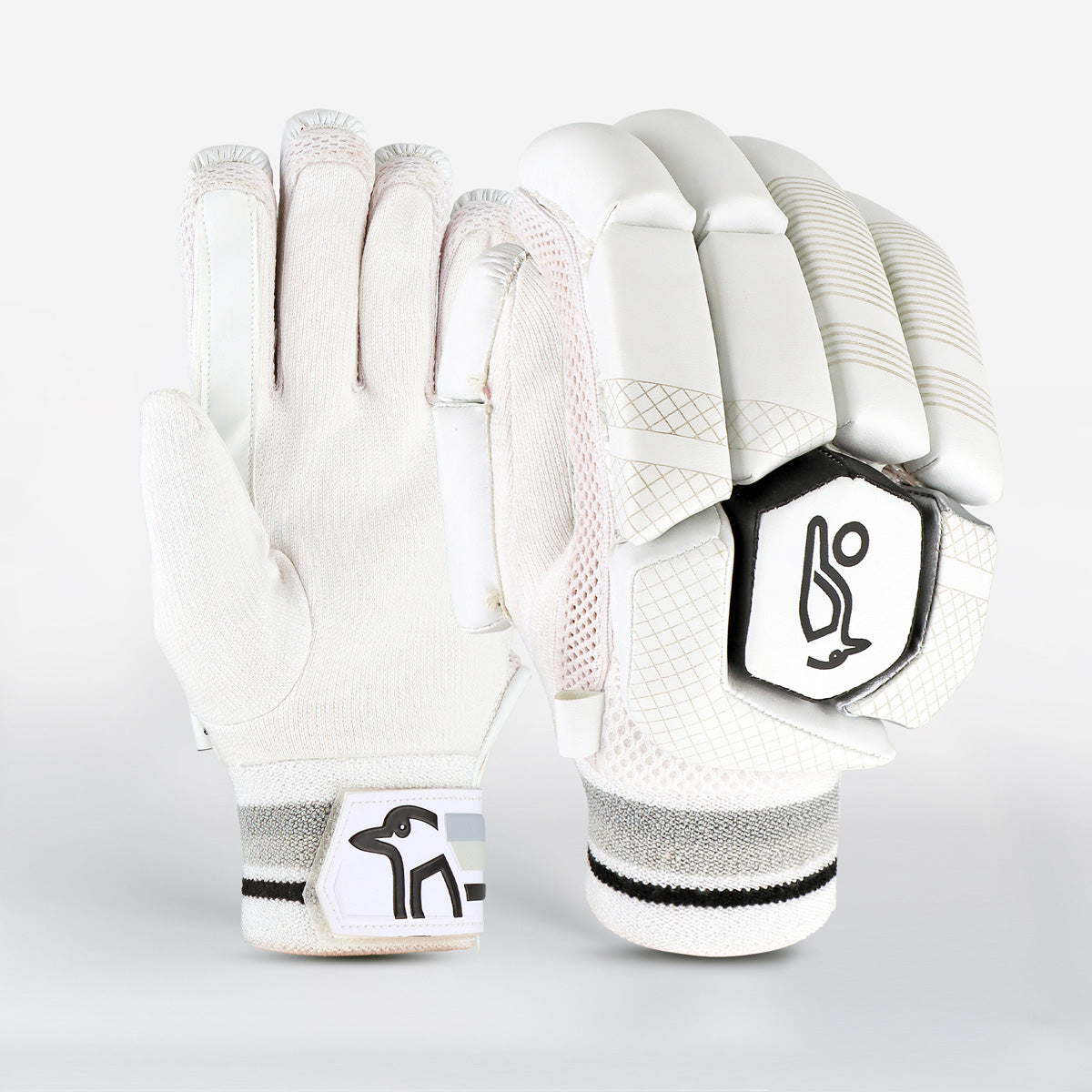 Kookaburra Ghost 6.1 Cricket Batting Gloves - Premium Leather Protection for Cricket Players | Perfect for Practice & Matches