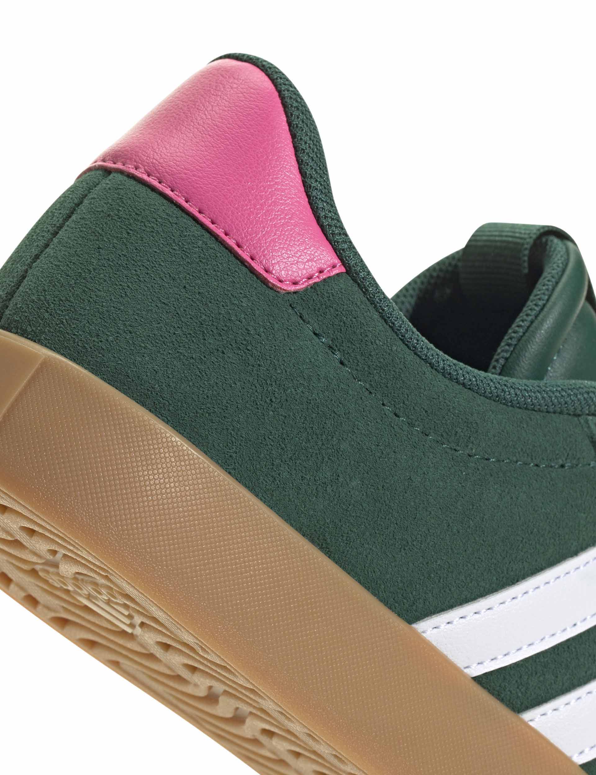VL Court 3.0 Shoes for Men & Women - Collegiate Green/Cloud White/Pulse Magenta - Lightweight Tennis Sneakers for Running, Training & Casual Wear