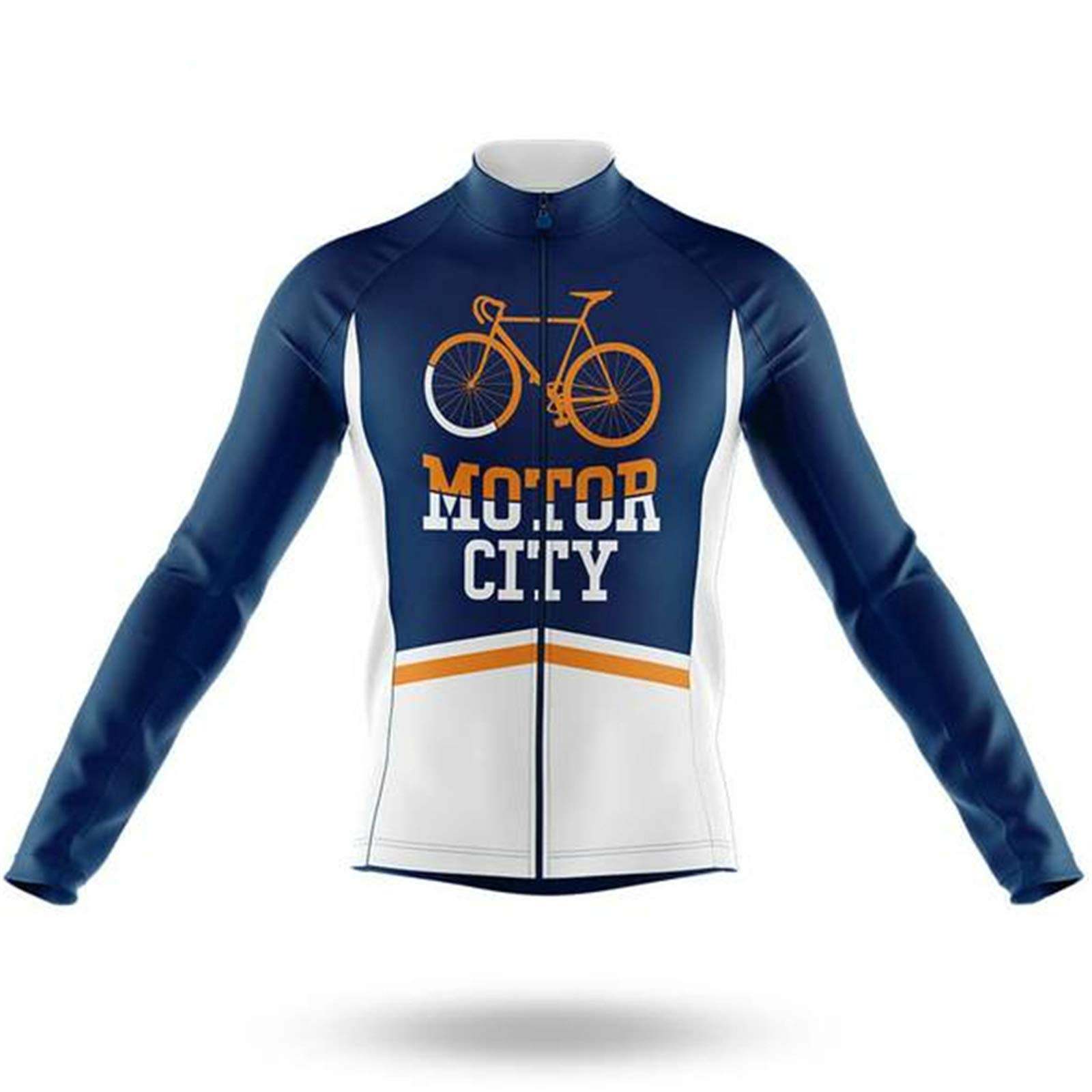 BIKE BEER Cycling Long-Sleeve Winter Jersey - Thermal Cold Weather Bike Shirt for Men & Women - Perfect for Cold Morning Rides & Winter Cycling Adventures