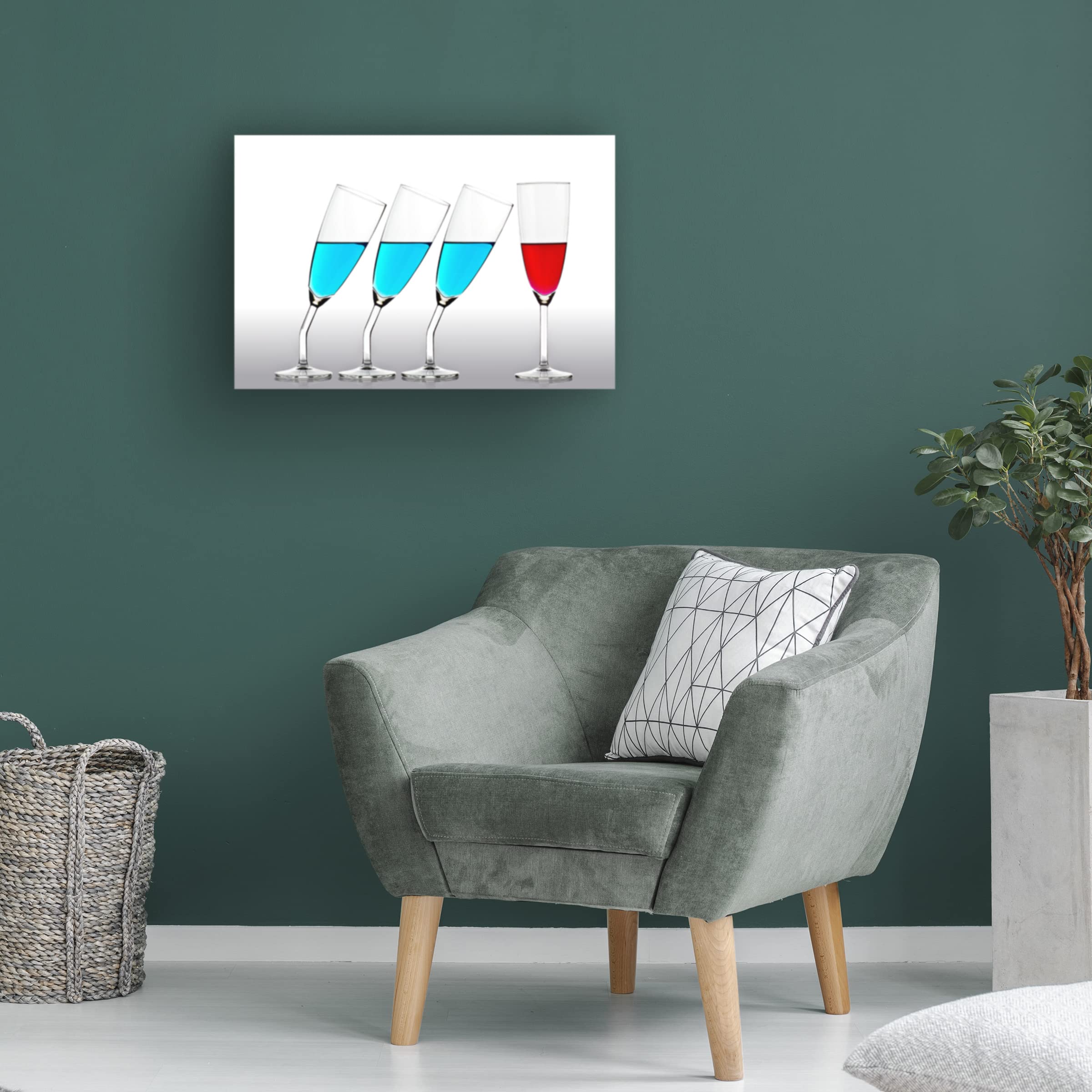 Trademark Fine Art 'The Suitors' Canvas Wall Art by Gert Lavsen - Elegant Home Decor for Living Room, Bedroom & Office
