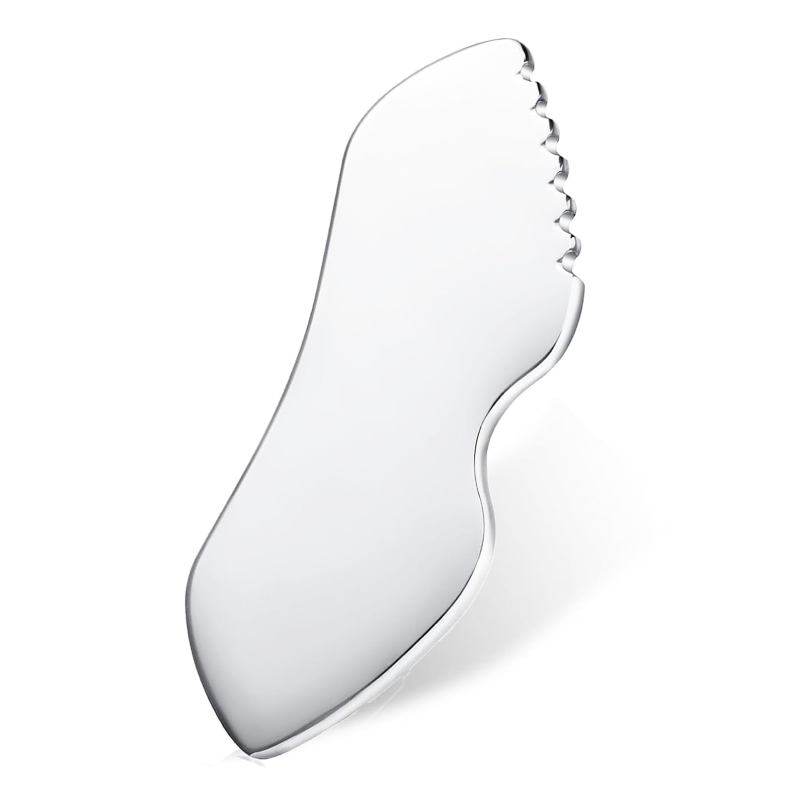 Premium Stainless Steel Gua Sha Facial Massage Tool - Anti-Aging Face, Neck & Body Scraper for Skin Tightening & Rejuvenation | Perfect for At-Home Spa, Self-Care Routine & Relaxation Gifts