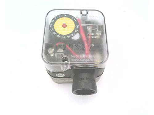 GMH-A44-6 SPDT Gas Pressure Switch - 10A @ 120VAC, 8A FLA, Pipe Mount 12-60 WC - NEMA Type 4 (Formerly 217-327A) Manual Reset - Ideal for HVAC Systems, Industrial Gas Controls & Boiler Safety Applications