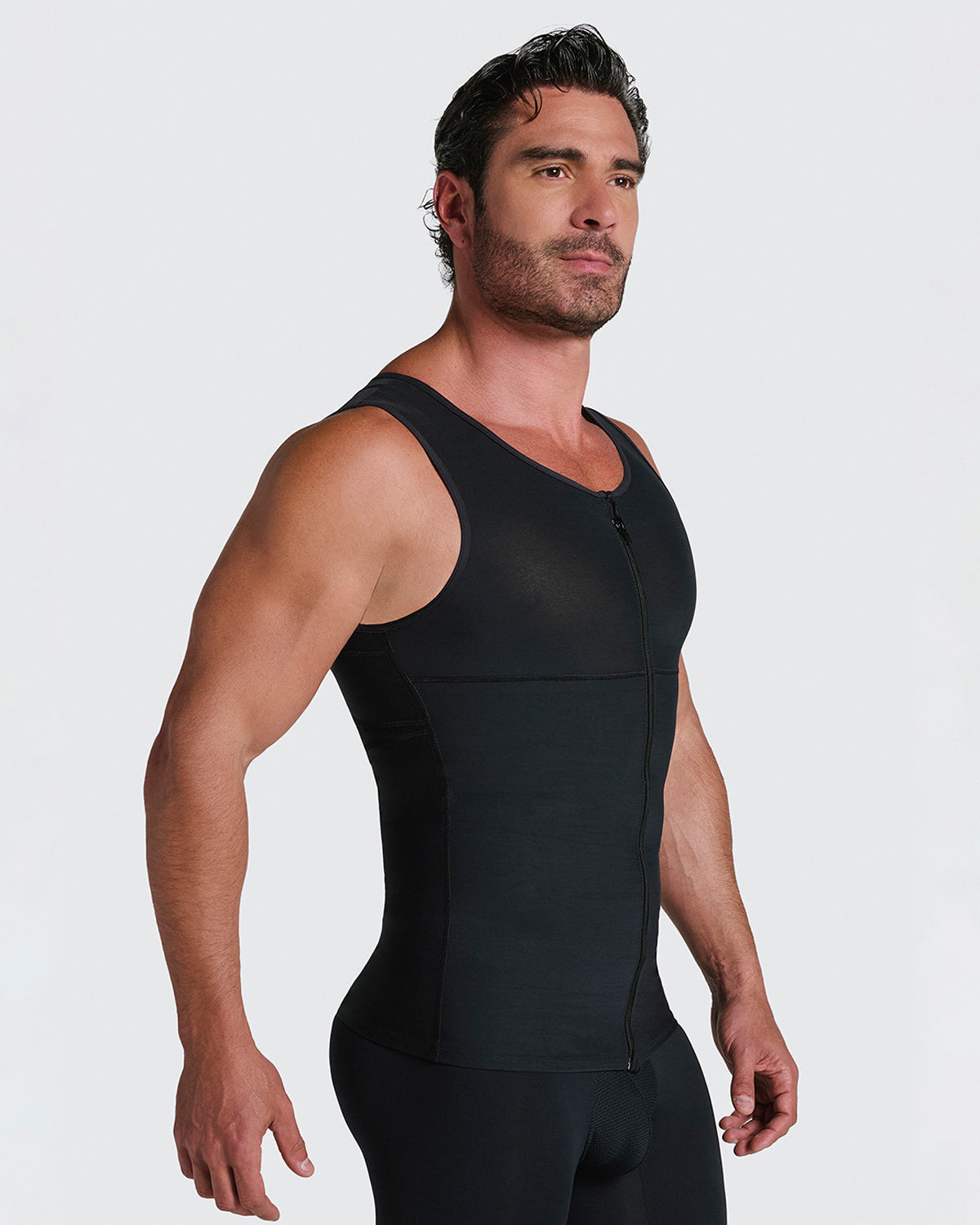 Double Layer Moderate Shaper Vest for Women - Tummy Control & Back Support - Perfect for Workouts, Yoga & Everyday Wear
