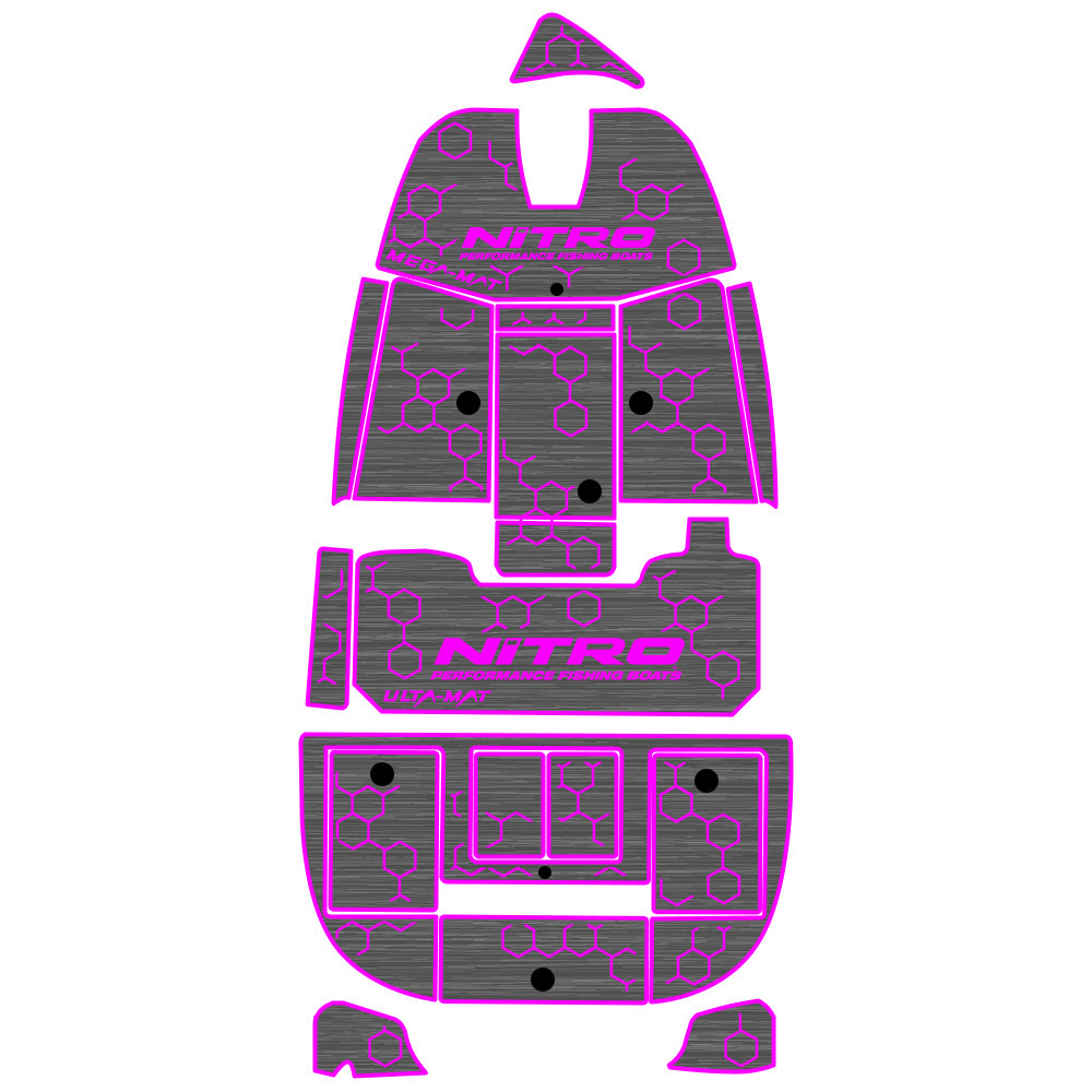 Hennessey Outdoors Ulta Mat Boat Flooring for 2017-2019 Nitro Z17 - Non-Slip Marine Deck Covering for Fishing & Water Sports