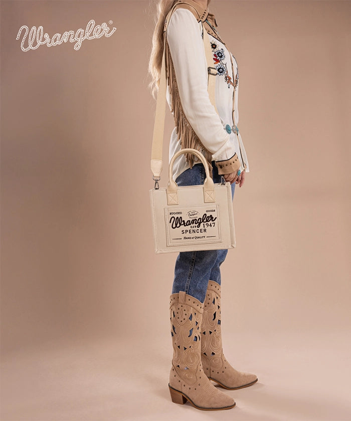 Wrangler Canvas Crossbody Purse for Women - Durable & Stylish Shoulder Bag - Perfect for Travel, Shopping & Everyday Use