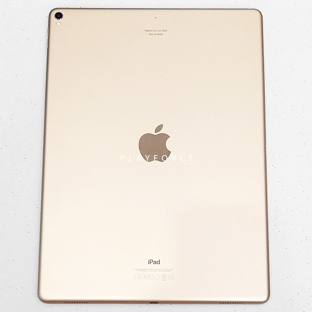 Apple iPad Pro 12.9-inch 2nd Generation (256GB, Wi-Fi, Gold) - Premium Tablet for Work, Study & Entertainment