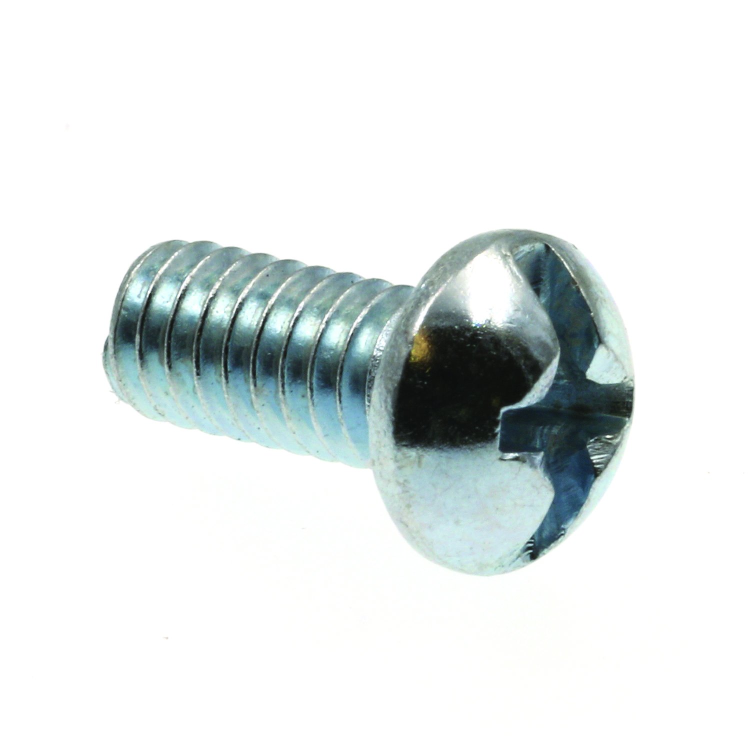 Prime-Line 9003419 #8-32 x 3/8 Inch Round Head Machine Screws - Slotted/Phillips Combo Drive, Zinc Plated Steel (Pack of 100) - Ideal for Furniture Assembly, Electronics Repair & DIY Projects