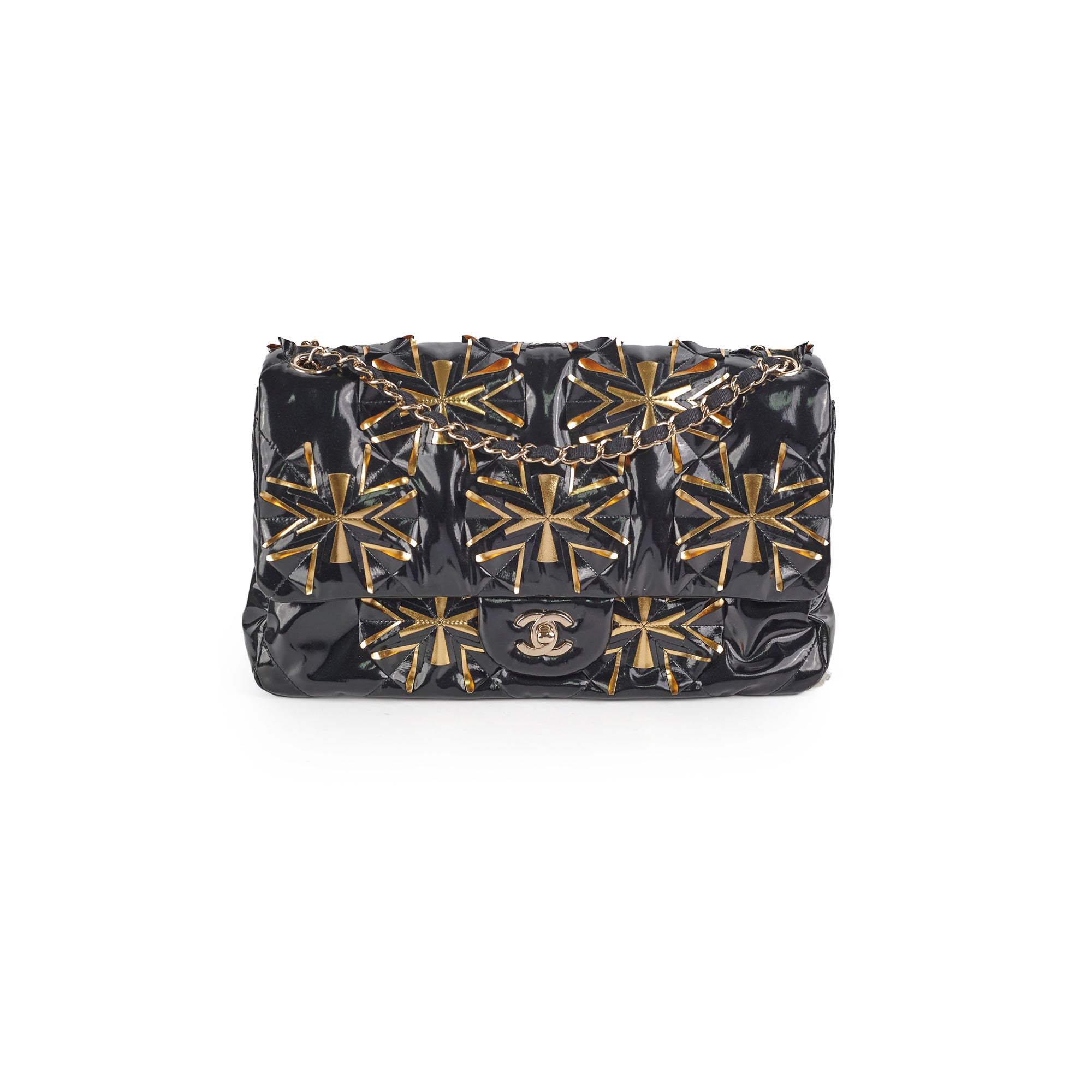 Chanel Seasonal Flap Jumbo Black Leather Bag Series 29 - Luxury Designer Handbag for Women, Perfect for Parties, Work & Everyday Use