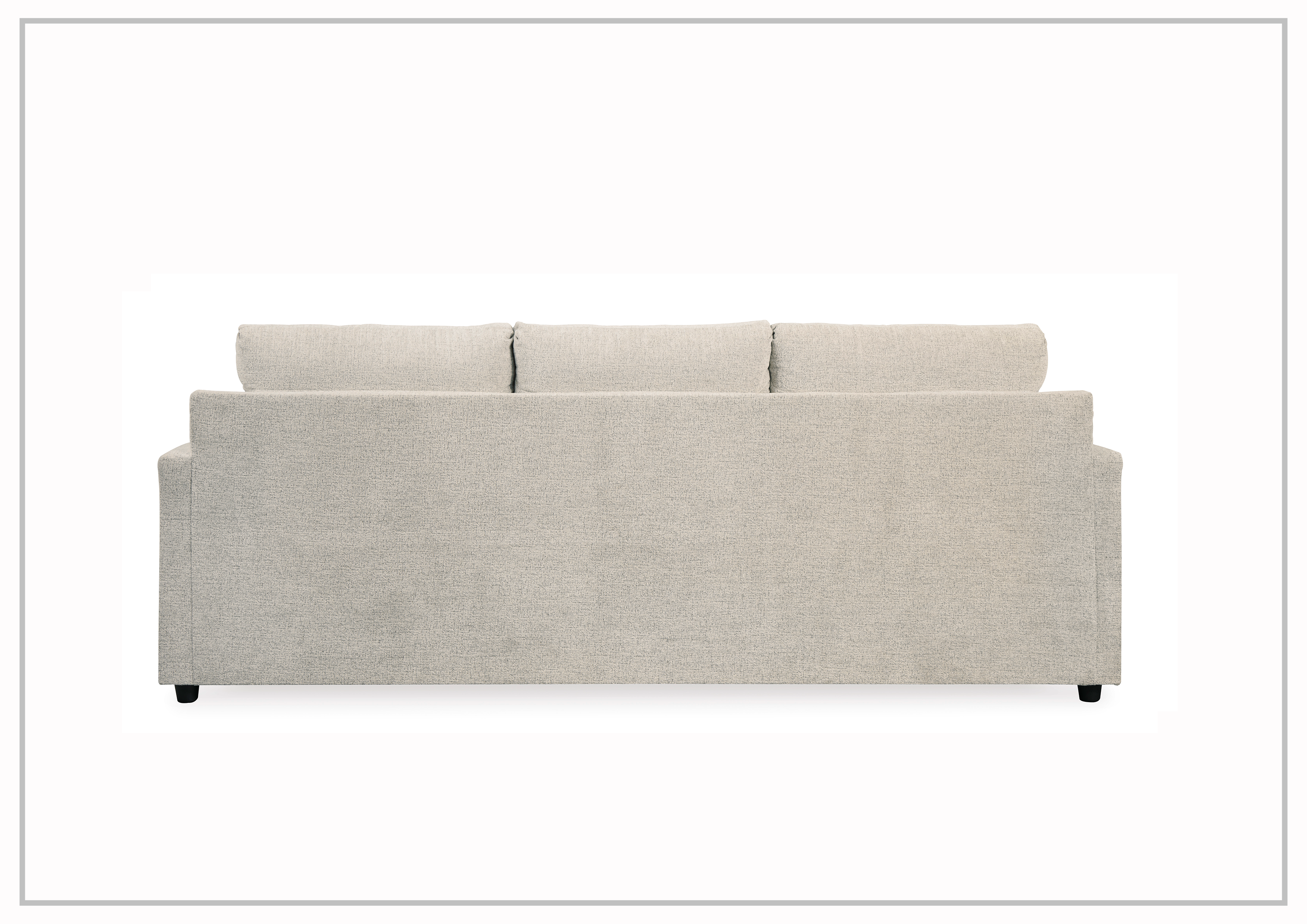 Gio Italia Sorrento Fabric Sofa - Modern Living Room Furniture for Home & Office | Comfortable Upholstered Couch with Premium Fabric | Perfect for Small Spaces, Apartments and Lounge Areas