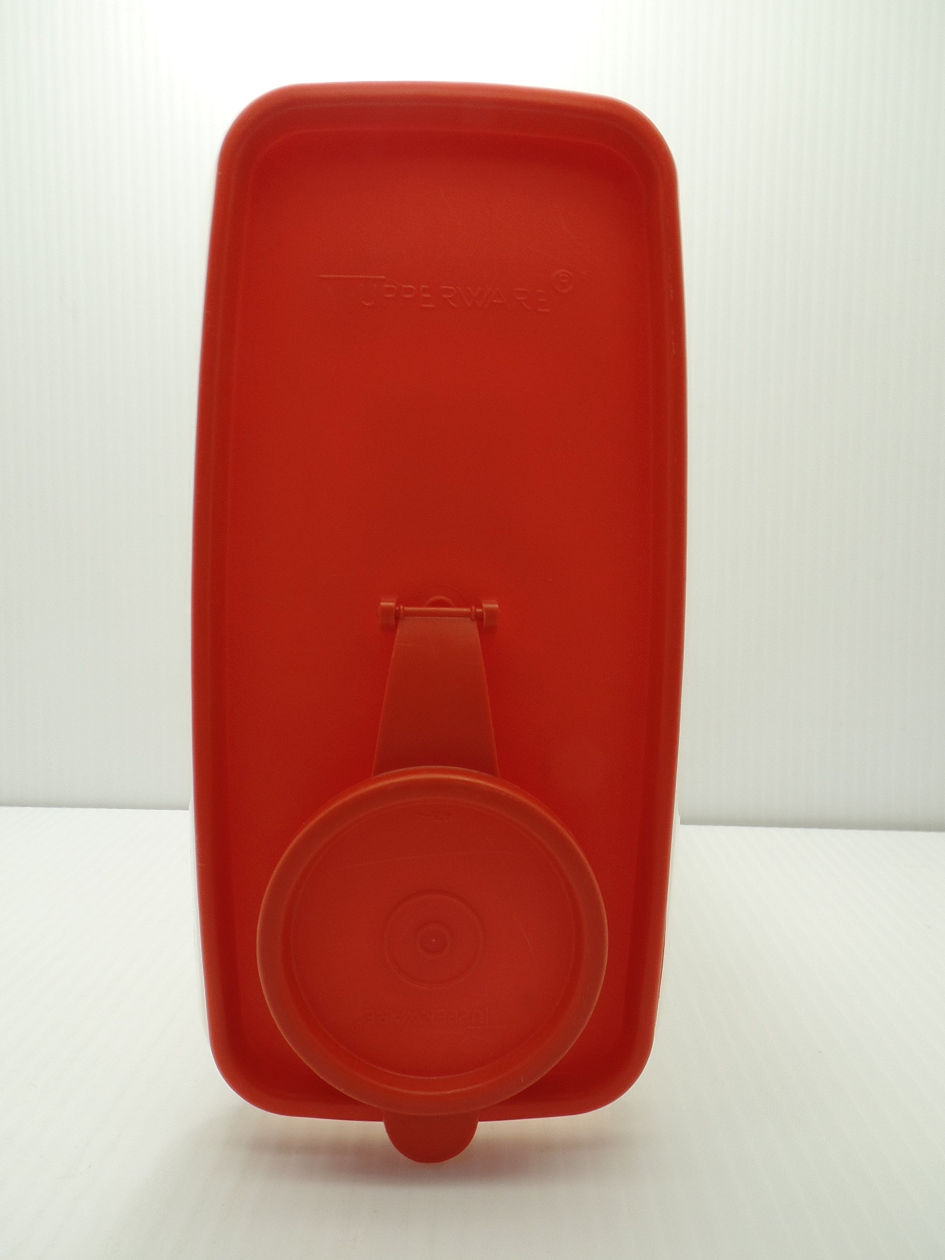 Tupperware Cereal Storage Container with Red Seal – Airtight Food Saver for Breakfast Cereal, Snacks & Dry Goods – Perfect for Kitchen Pantry Organization