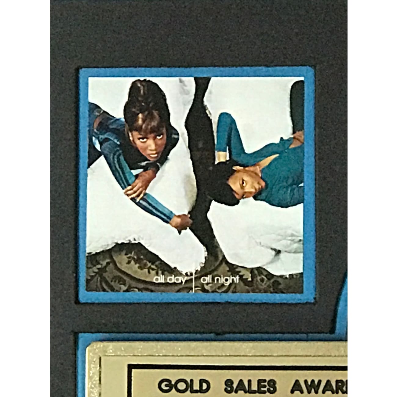 RIAA Gold Album Award Plaque - Certified Music Recognition for Artists & Bands | Perfect for Studio Displays, Office Decor & Music Awards Ceremonies