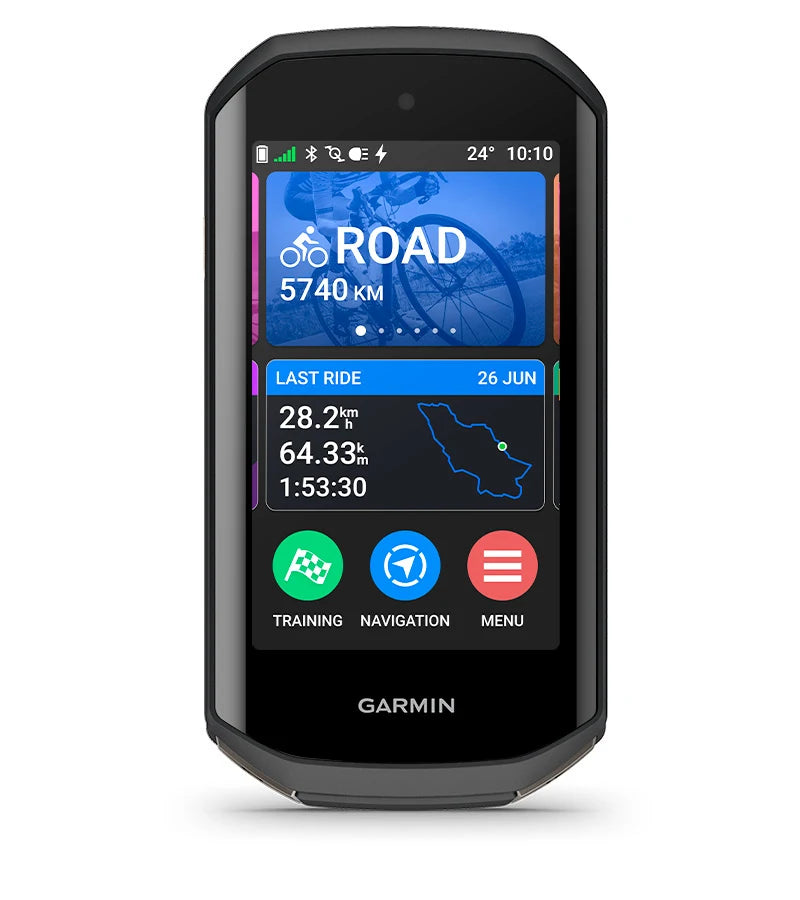 Garmin Edge 1050 GPS Bike Computer - Advanced Cycling Performance Tracker with Navigation & Training Features for Road & Mountain Biking