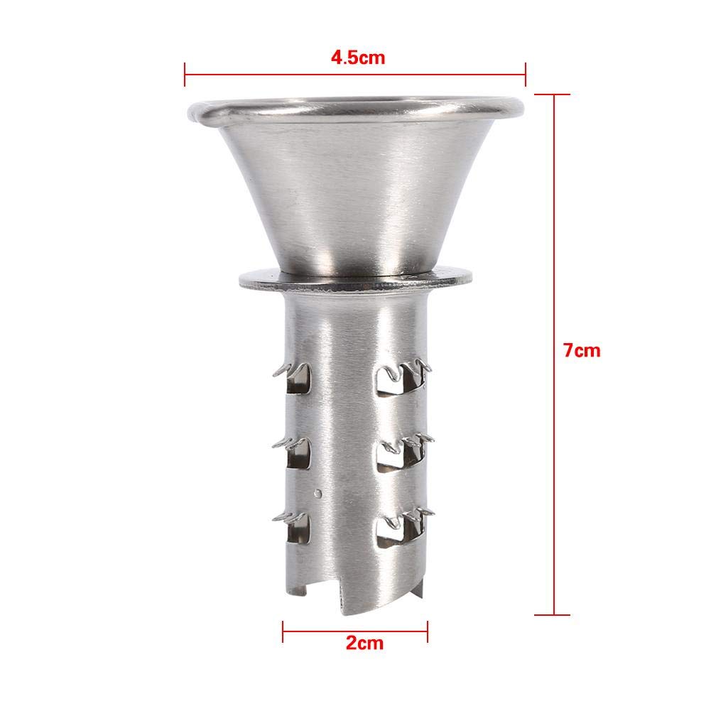 Premium Stainless Steel Manual Citrus Juicer - Handheld Orange Lemon Lime Squeezer for Fresh Juice - Perfect for Kitchen, Bar, Camping & Healthy Breakfast