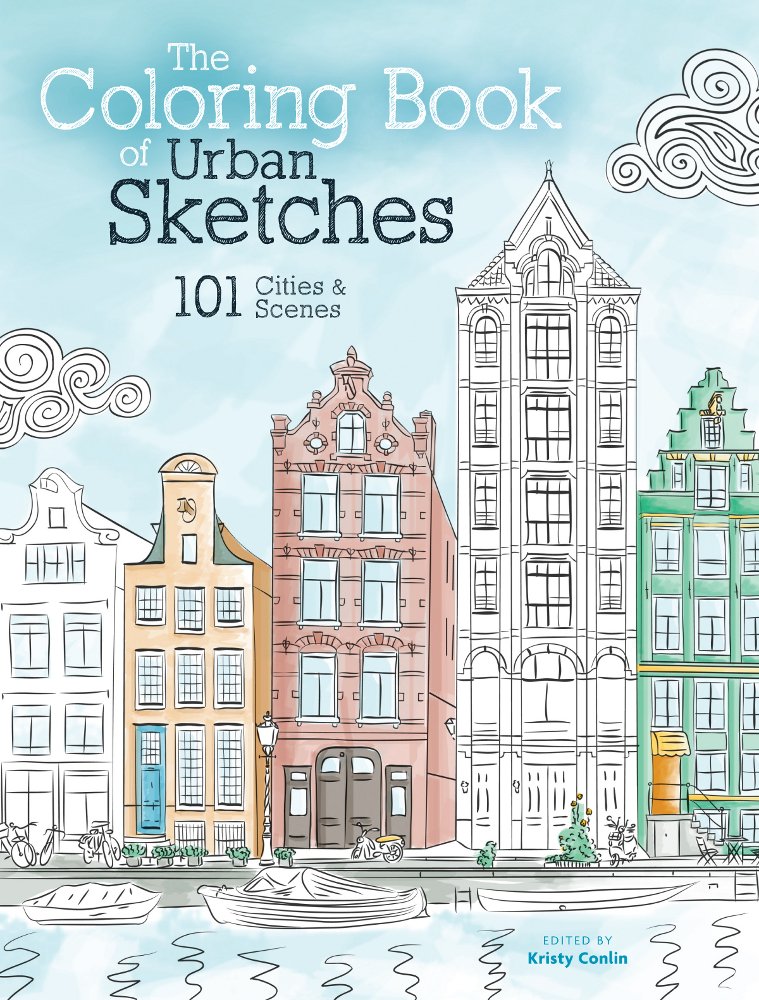 Urban Sketches Coloring Book - 101 Cities & Scenes for Adults | Stress Relief, Travel Inspiration & Creative Relaxation | Perfect for Artists, Travel Lovers & Mindfulness Activities