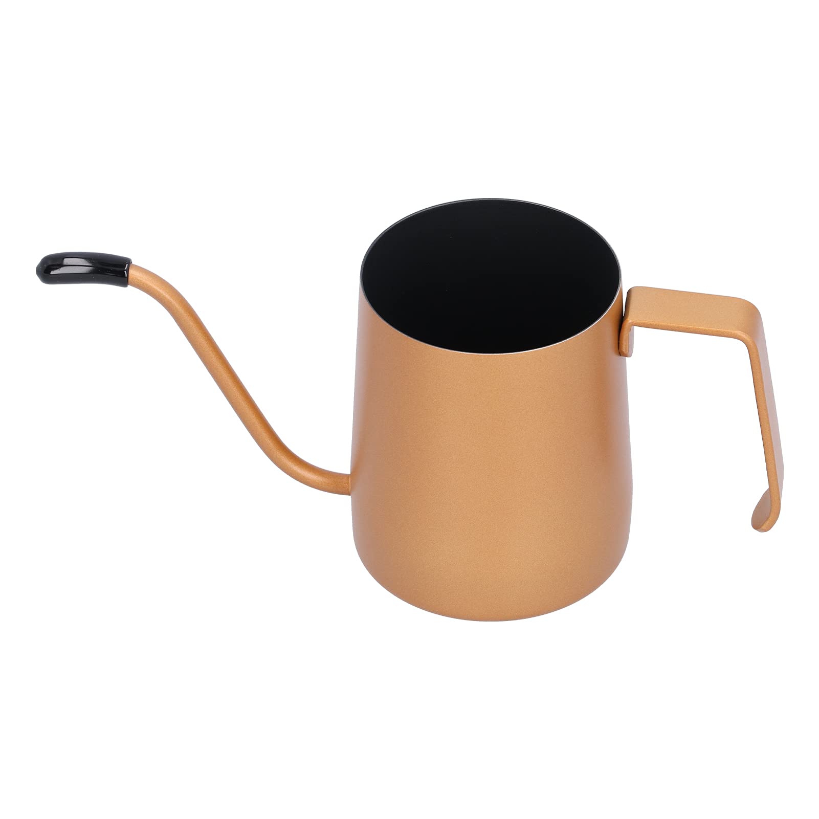 Premium Gooseneck Kettle for Pour Over Coffee - Gold Stainless Steel Anti-Rust Coffee Pot with Precision Spout - Perfect for Home, Office & Coffee Shops - Ideal for Chemex, V60 & French Press Brewing