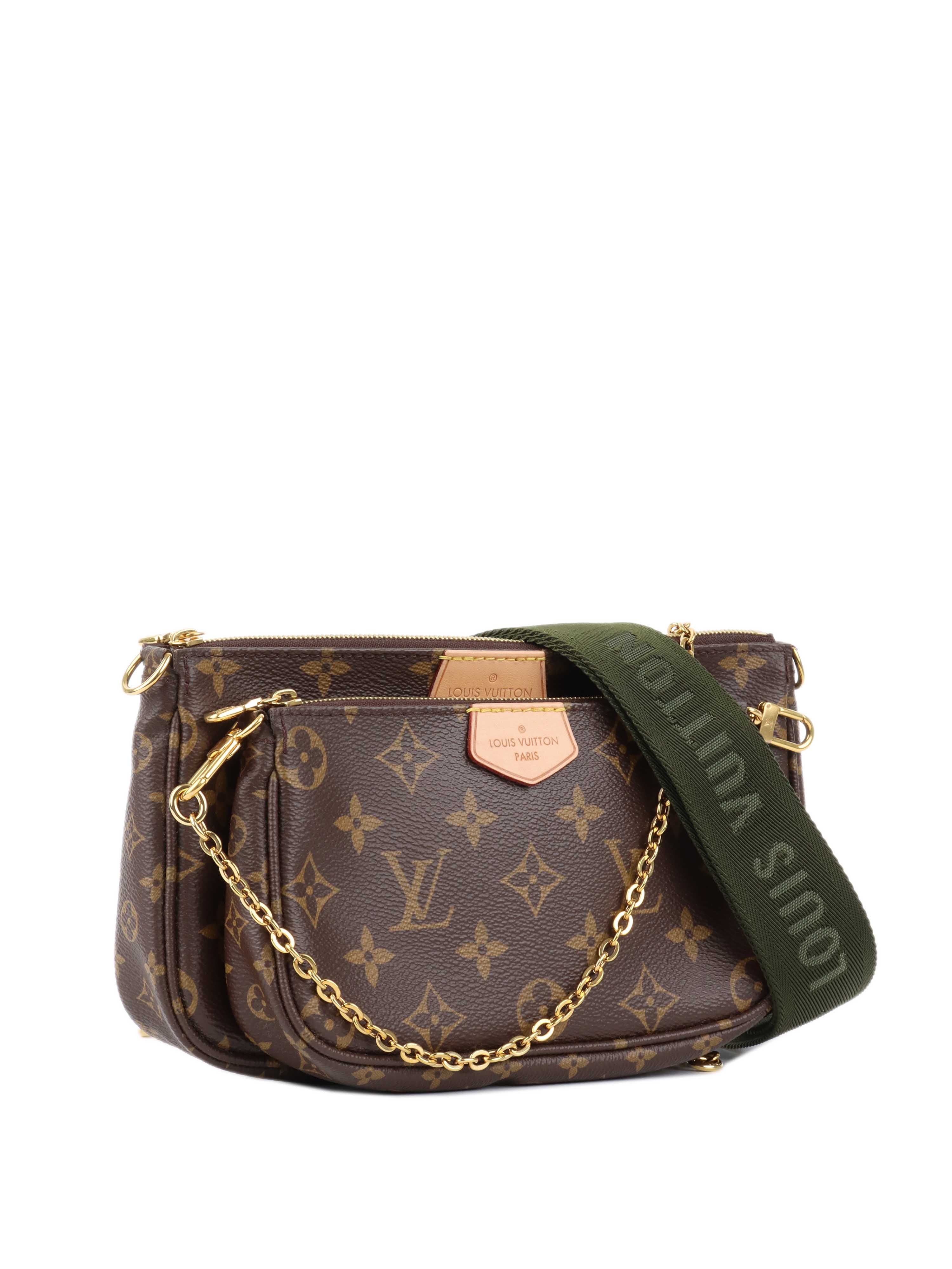 Louis Vuitton Multi Pochette Accessories Bag - Crossbody Purse with Removable Straps & Pouches - Perfect for Travel, Work & Everyday Use