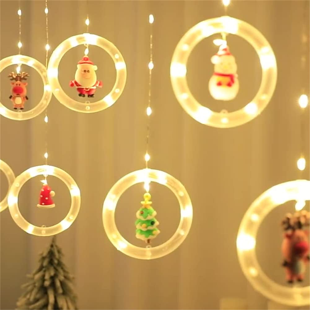 120 LED Christmas Lights - 9.84ft Bubble Lights for Tree & Garden Decor
