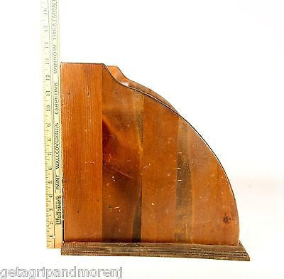 Vintage 1970s Pine Wood Roll Top Bread Box - Rustic Kitchen Storage for Bread, Pastries & Baked Goods - Perfect for Farmhouse & Retro Home Decor
