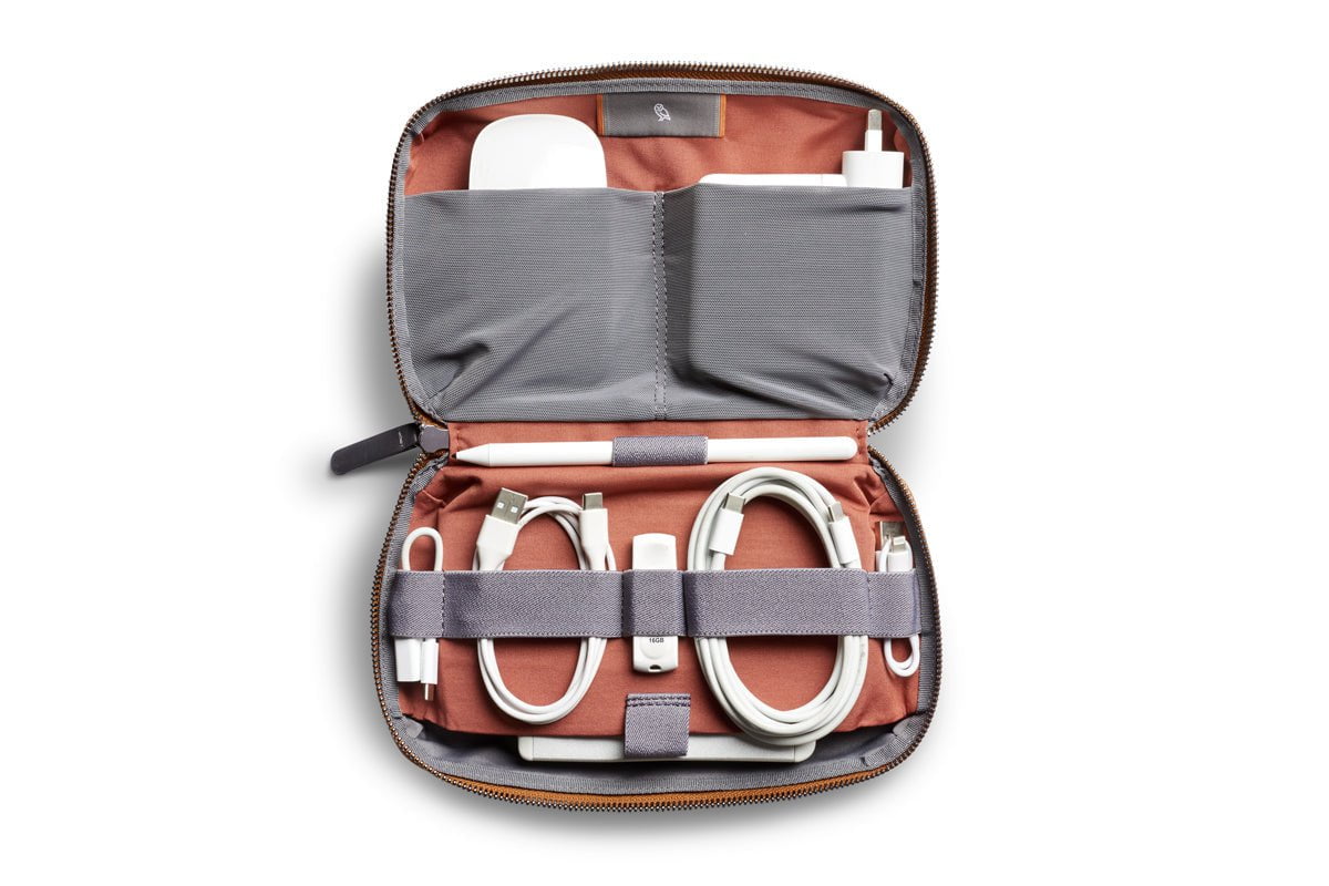 Bellroy Tech Kit - Premium Travel Organizer for Cables, Chargers & Accessories | Perfect for Business Trips, Commuting & Daily Use