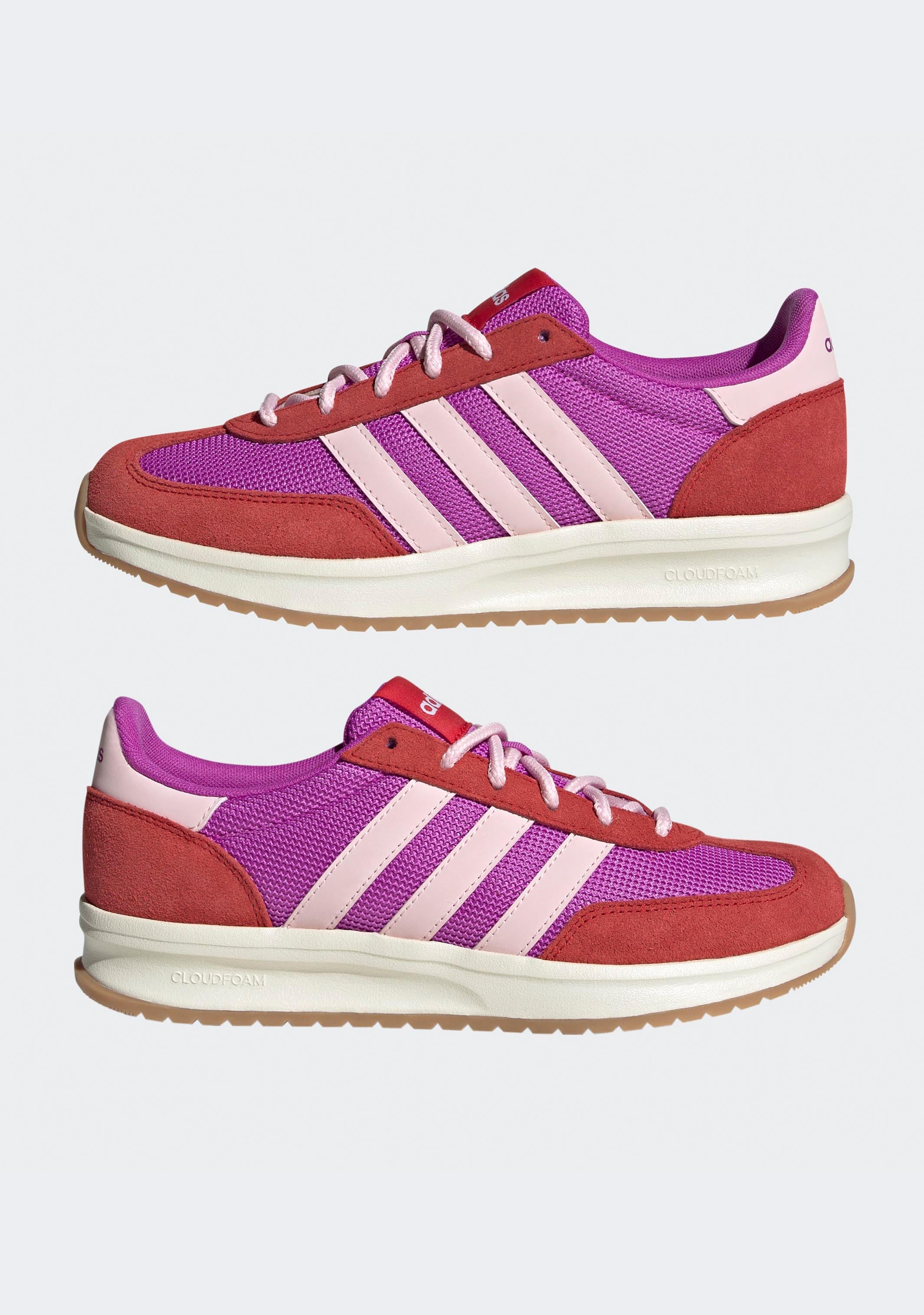 Adidas Women's Run 70s 2.0 Running Shoes - Lightweight Comfortable Sneakers for Women, Jogging, Gym Workouts & Casual Wear
