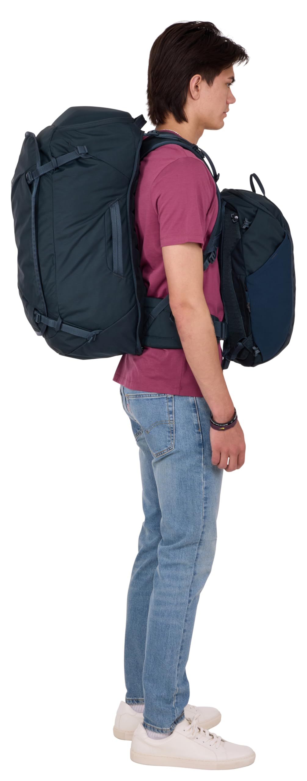 Thule Landmark 70L Backpack - Durable Travel & Hiking Backpack for Outdoor Adventures, Camping & Trekking | Water-Resistant & Spacious Design for Gear Storage