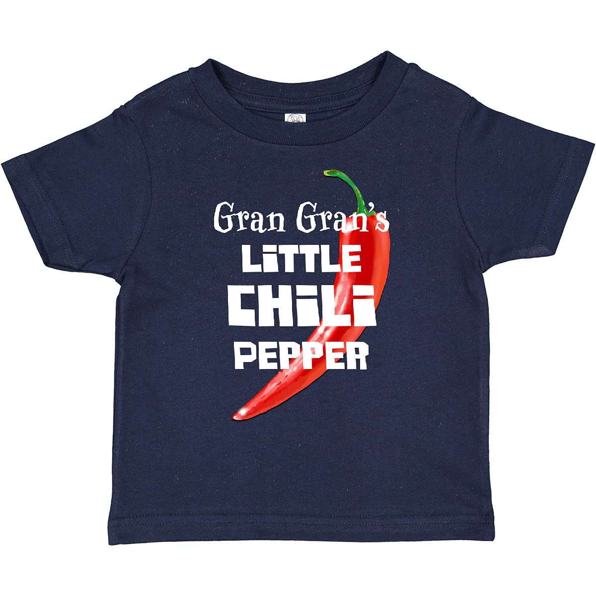 Inktastic Gran Gran's Little Chili Pepper Toddler T-Shirt - Cute Baby Clothes for Boys & Girls - Perfect for Family Outings, Playdates & Photo Shoots