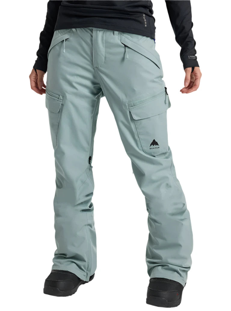 Burton Women's Gloria 2L Stretch Waterproof Snow Pants 2025 - Warm Winter Skiing & Snowboarding Pants for Outdoor Activities