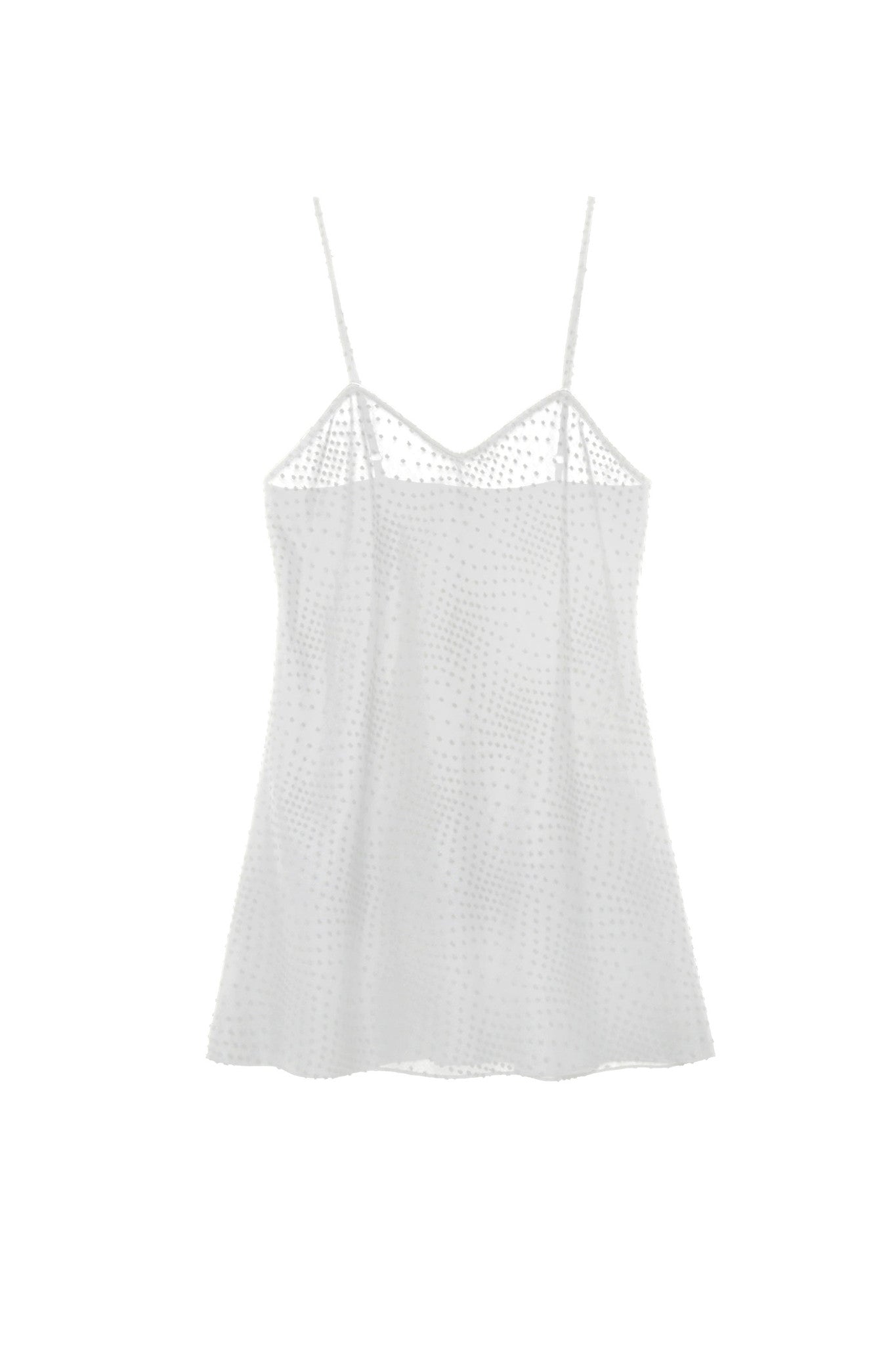 SIRI Cotton Slip Dress for Women - Soft Comfortable White Sleepwear & Loungewear - Perfect for Nightwear, Relaxing at Home, and Travel