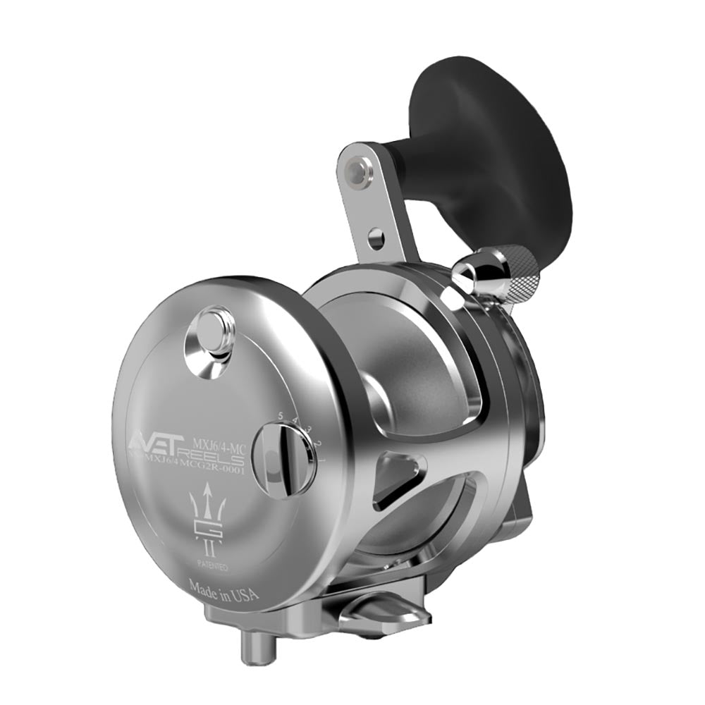 Avet MXJ G2 6/4 MC Two Speed Fishing Reel - Saltwater & Freshwater Spinning Reel for Offshore & Inshore Fishing, Trolling, Casting, Jigging