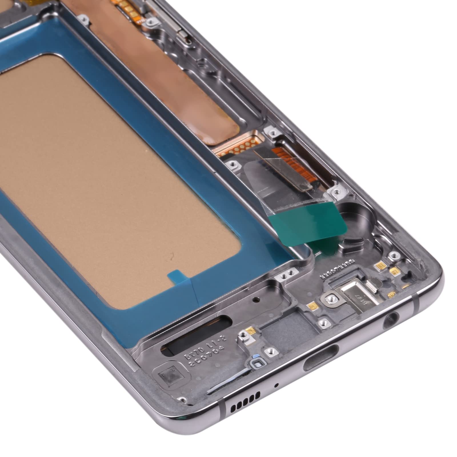 Original Samsung Galaxy S10+ SM-G975 LCD Screen Replacement - TFT Display Digitizer Full Assembly with Frame (No Fingerprint Support) | DIY Phone Repair Parts for Cracked/Damaged Screens | Perfect for Home, Office & Travel Use