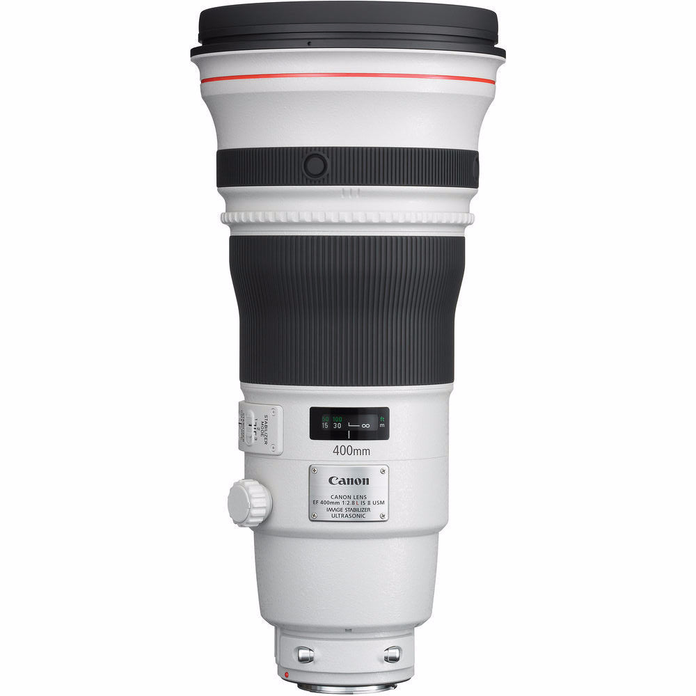 Canon EF 400mm f2.8L IS II USM Telephoto Lens for Wildlife Photography, Sports & Action Shots - Professional DSLR Camera Lens with Image Stabilization