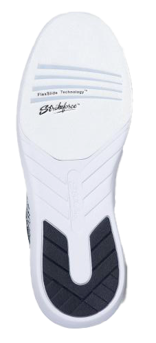 KR Strikeforce Lux Women's Bowling Shoes - White/Black - Comfortable & Stylish for League Play & Tournament Bowling