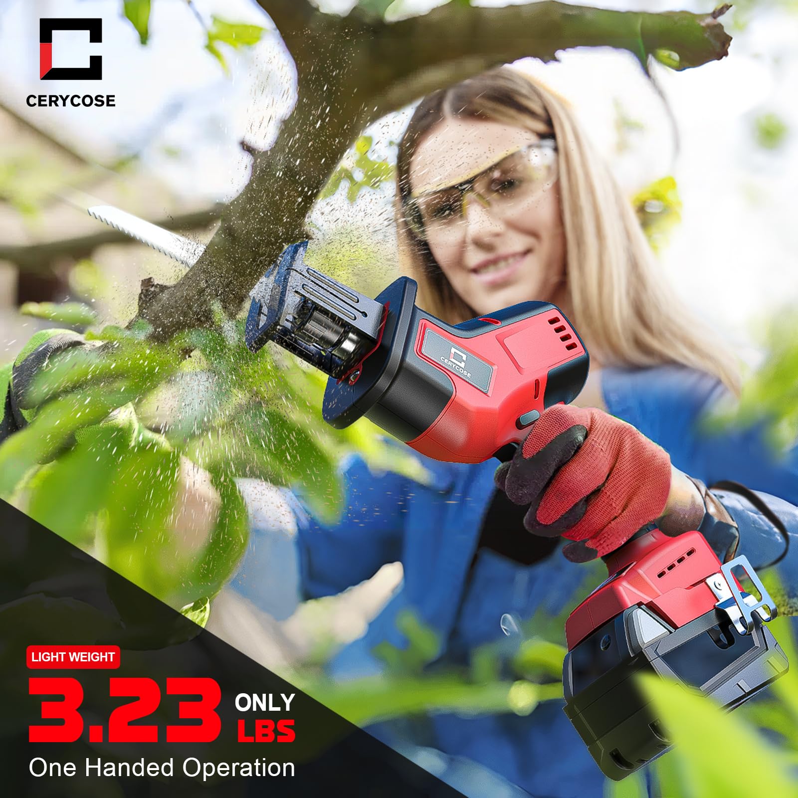 Milwaukee 18V Cordless Reciprocating Saw - Brushless Motor, 0-3000 SPM Variable Speed, Tool-Free Blade Change, Includes 4 Blades for Wood/Metal/PVC Cutting (Battery Not Included) - Perfect for Construction, Demolition, and DIY Home Improvement Projects