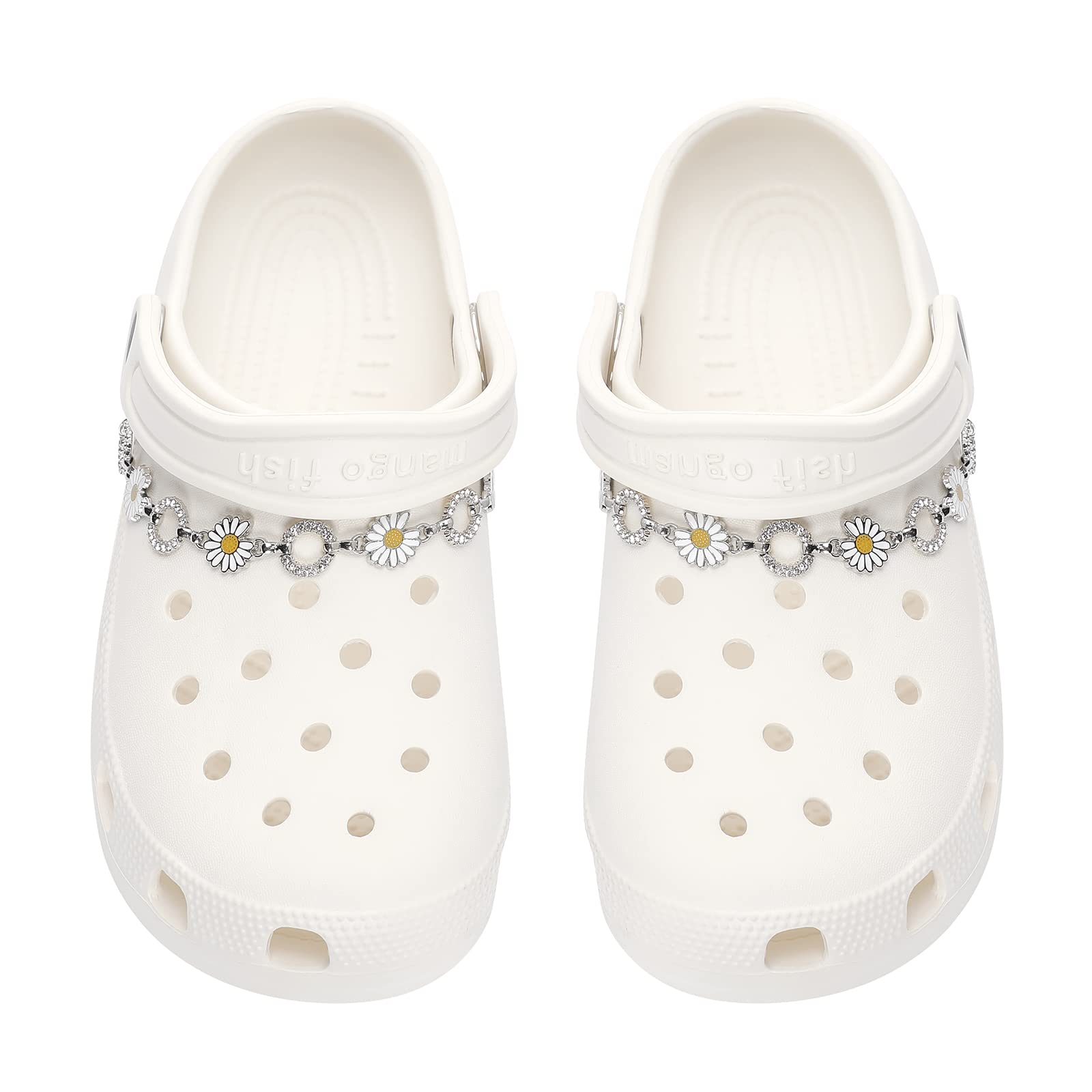 Sparkling Shoe Charms for Women & Girls - DIY Rhinestone Shoe Jewelry Accessories for Sandals, Sneakers & Heels - Perfect for Party Favors, Christmas Gifts & Everyday Fashion