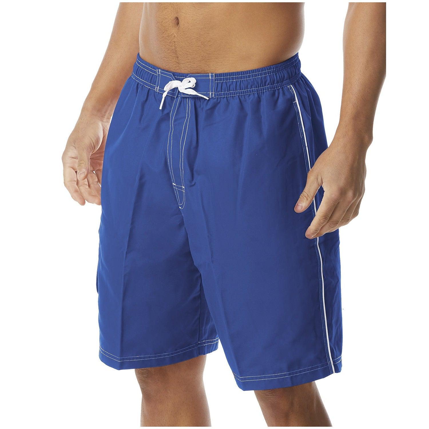 TYR Challenger Swim Shorts for Men - Fast-Drying Competitive Swim Trunks - Perfect for Lap Swimming, Training & Water Sports
