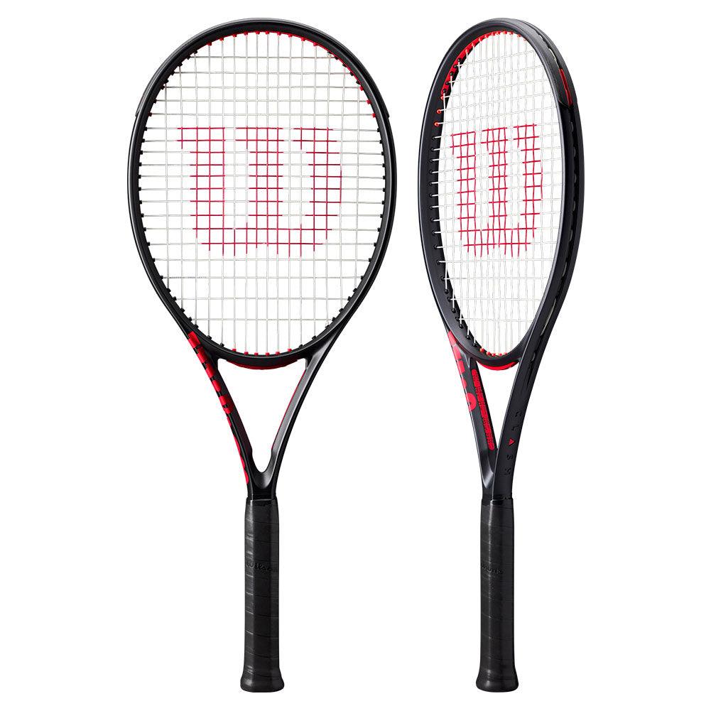 Wilson Clash 100 V3 Tennis Racket - Lightweight Performance Racquet for All Levels | Perfect for Beginners & Intermediate Players | Court-Ready Demo Model for Practice & Training