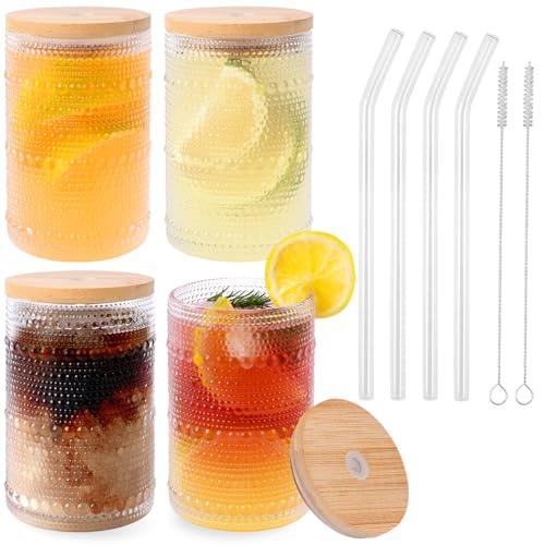 Clear Ribbed Glass