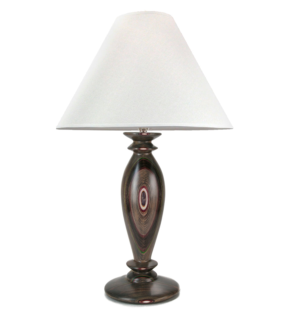 Vintage Style Ginger Jar Table Lamp by Rock Cross - Hand-Painted Ceramic Base with Linen Shade, Perfect for Living Room, Bedroom, or Office Decor