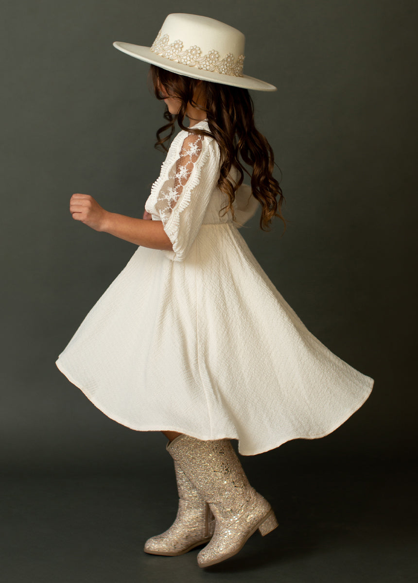 Sariyah Cream Floral Maxi Dress for Women - Elegant Boho Summer Beach Wedding Party Dress | Perfect for Vacations, Date Nights & Special Occasions
