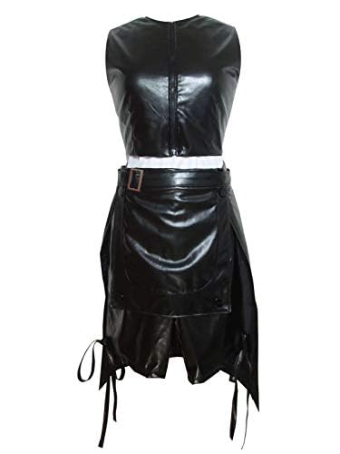 Tifa Lockhart Classic Outfit - Final Fantasy VII Cosplay Costume for Women (Size L) | Anime Game Convention, Halloween & Roleplay Costume