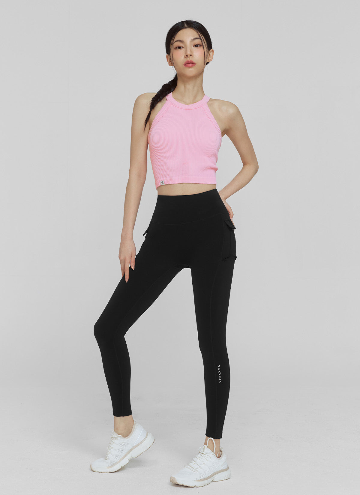Stylish Ribbed Seamless Halter Neck Crop Top for Women | Trendy Summer Fashion | Perfect for Beach, Party & Casual Outfits