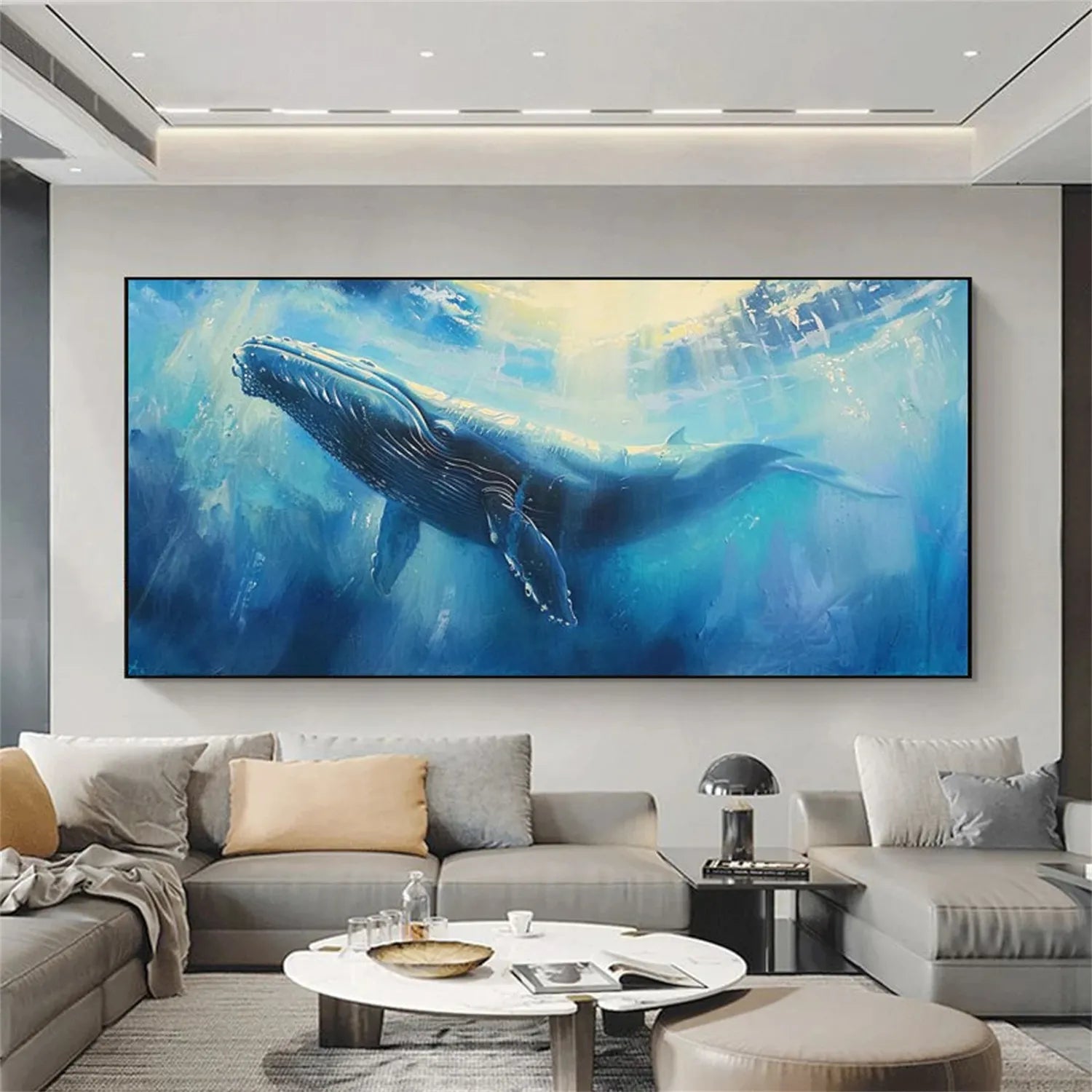 Animal Art Painting #AP094 - Handmade Canvas Wall Decor for Living Room, Bedroom & Office | Wildlife & Nature Inspired Home Decor