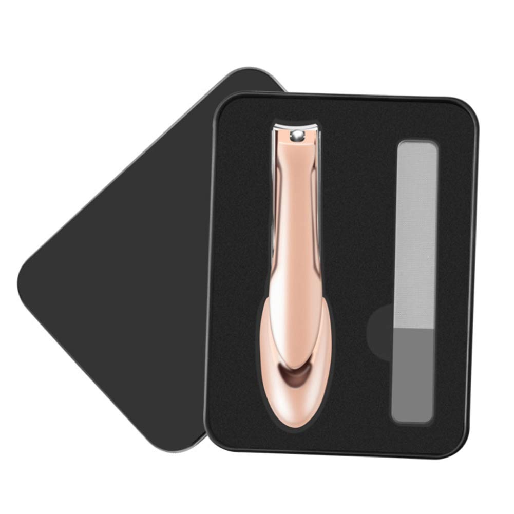 Professional Manicure & Pedicure Steel Nail Clipper Set - High Quality Toe Nail Trimmer & Fingernail Cutter for Home & Salon Use - Perfect for Travel, Gifts & Personal Grooming Kit